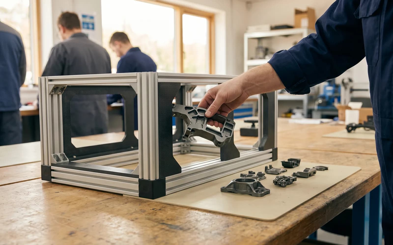 A nearly finished structure, the last pieces are the hardest – the last ten percent trap