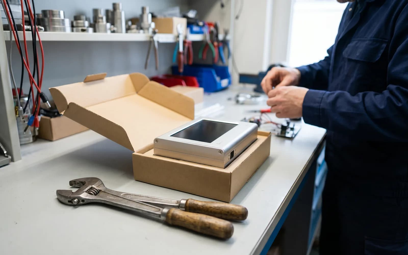 A proven, plain tool in front of a shiny new gadget – tech-stack vanity